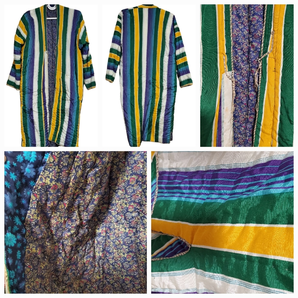 Vintage Handmade Tajik Chapan,  Caftan, Coat, Robe. Pre owned Sale Sale Sale
